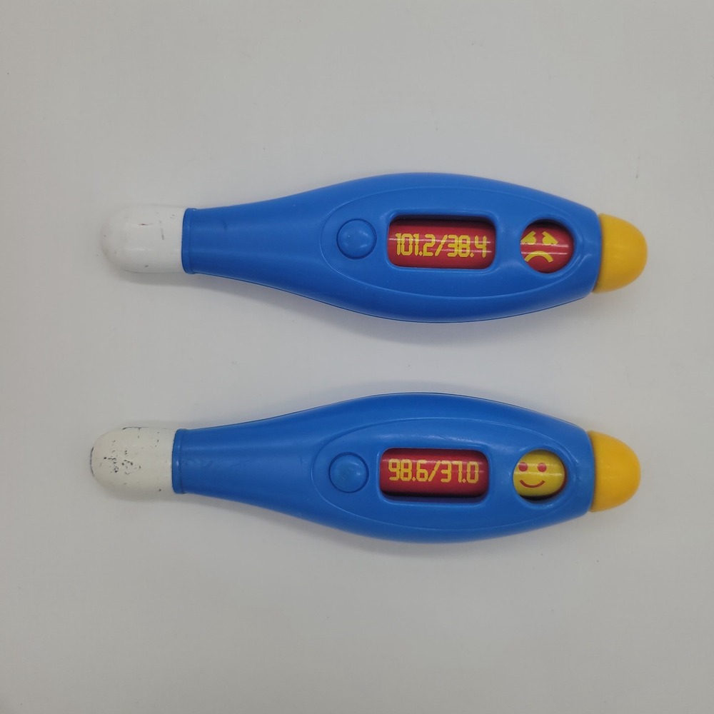 Lot 2 Mattel Replacement Doctor's Thermometer 2005 *READ*